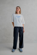 Monochrome Pinstripe Trouser