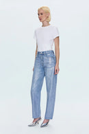 Wes High Rise Barrel Pant