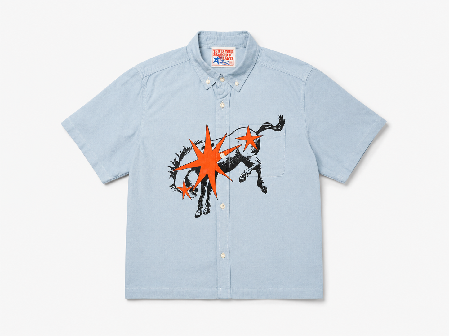 *Brain On Plants - Pony WorkShirt - Frock Toronto