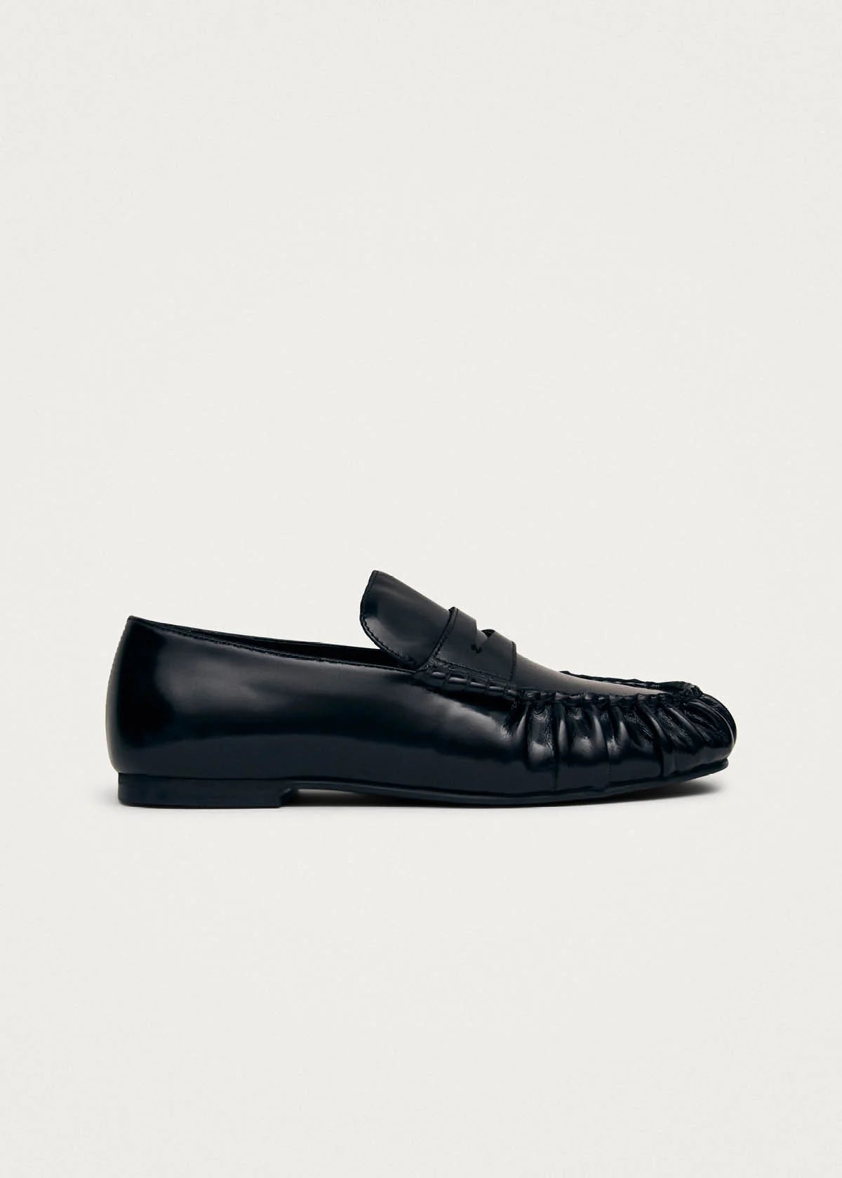 Alohas - Aven Black Leather Loafers - Frock Toronto