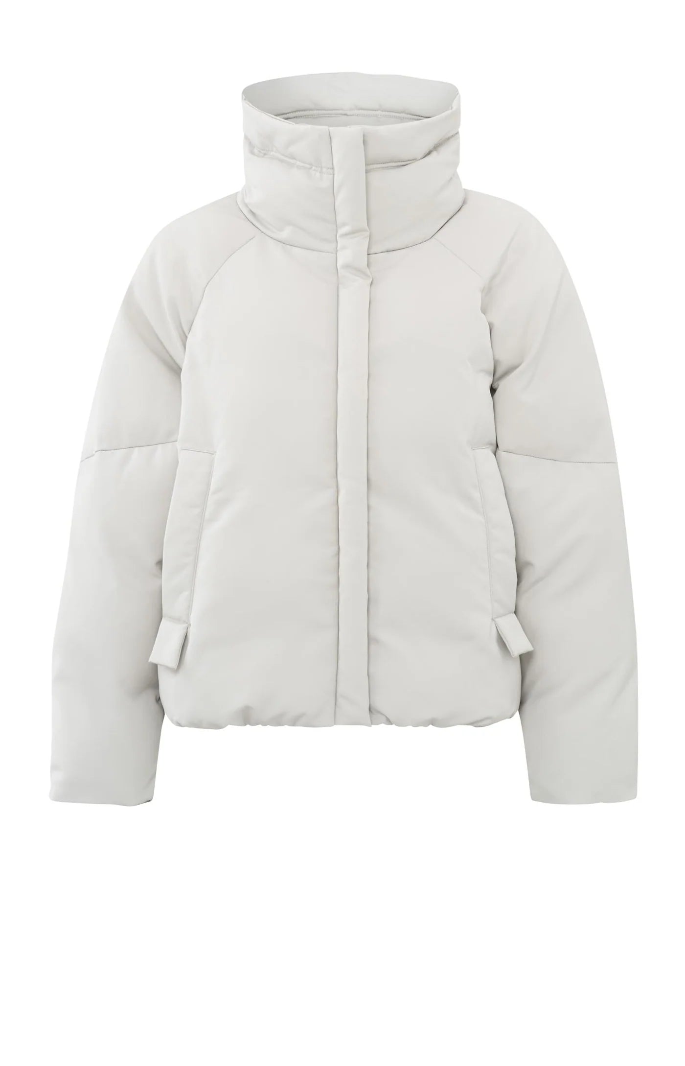 Oversized Cropped Nylon Puffer