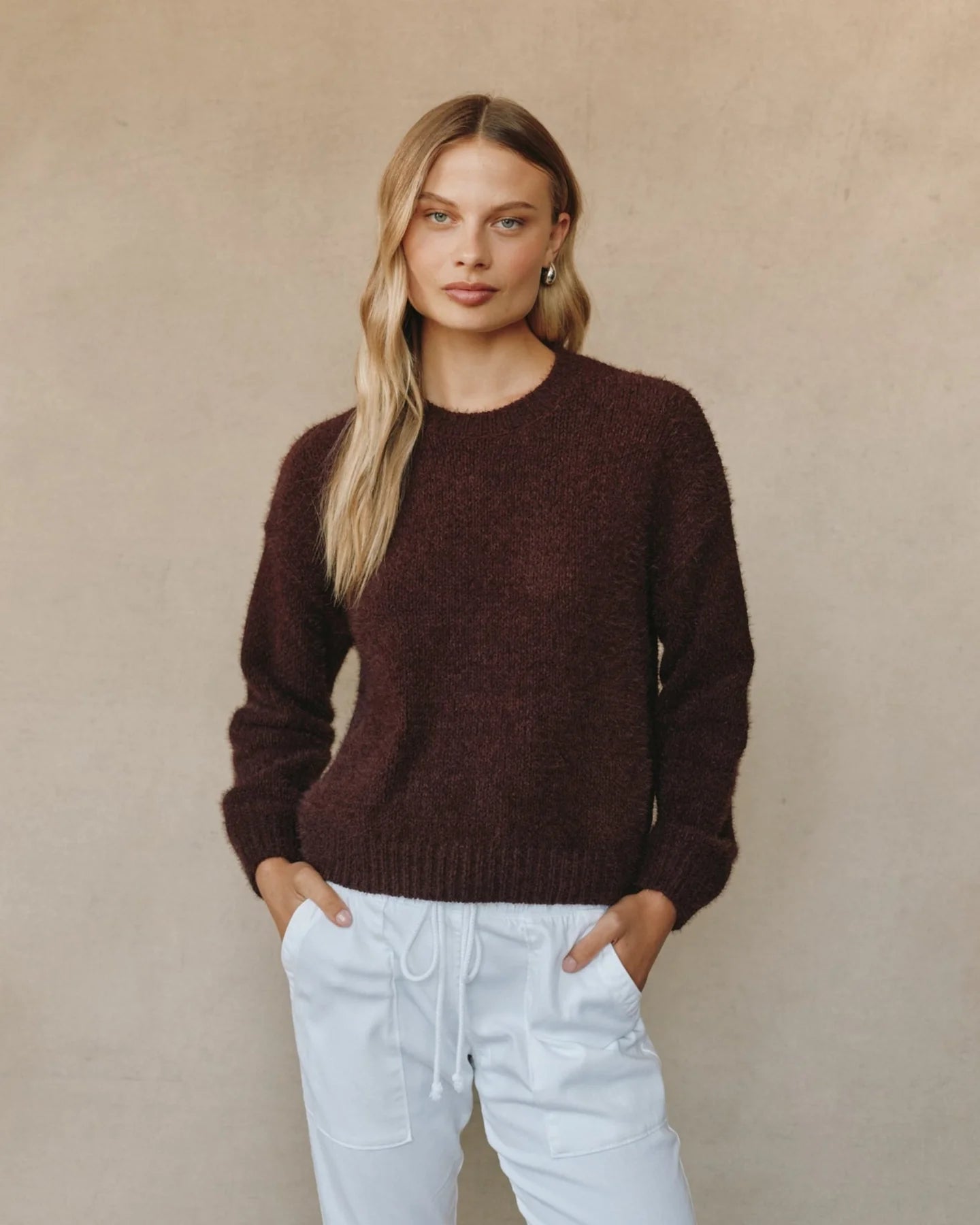 Drop Shoulder Sweater