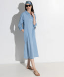 Solana Maxi Shirt Dress