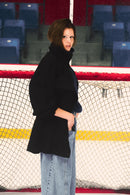 *Meg - Face Off Bomber Jacket - Frock Toronto