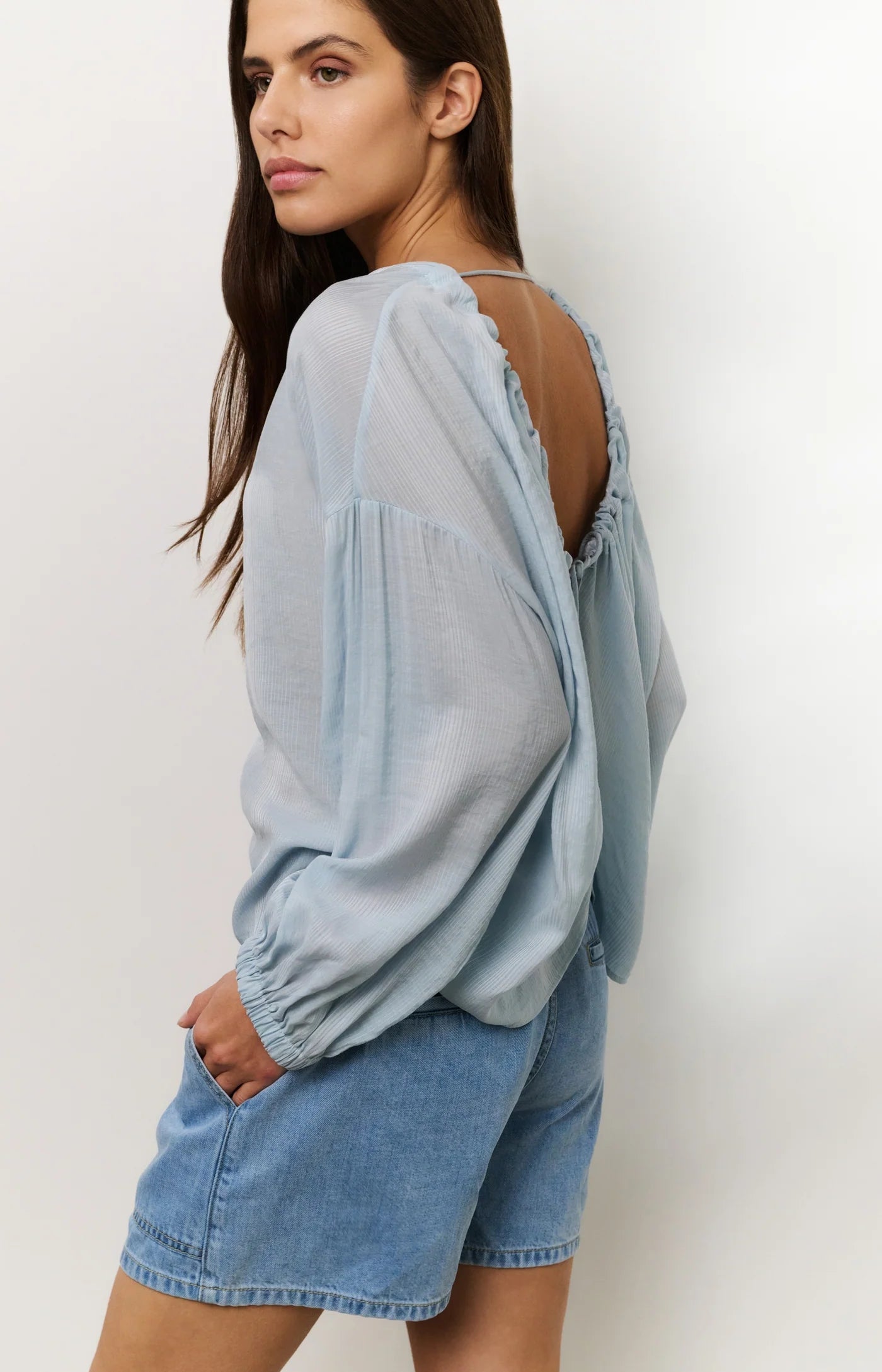 Flowy Crinkle Top