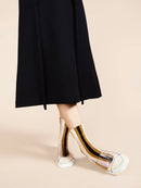 Festival Stripe Sheer Crew