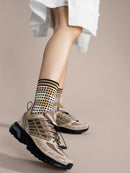 Mad For Plaid Black Crew