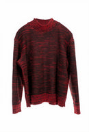 *Oscar Mendoza - Hand-Knitted Red Starlet Sweater - Frock Toronto