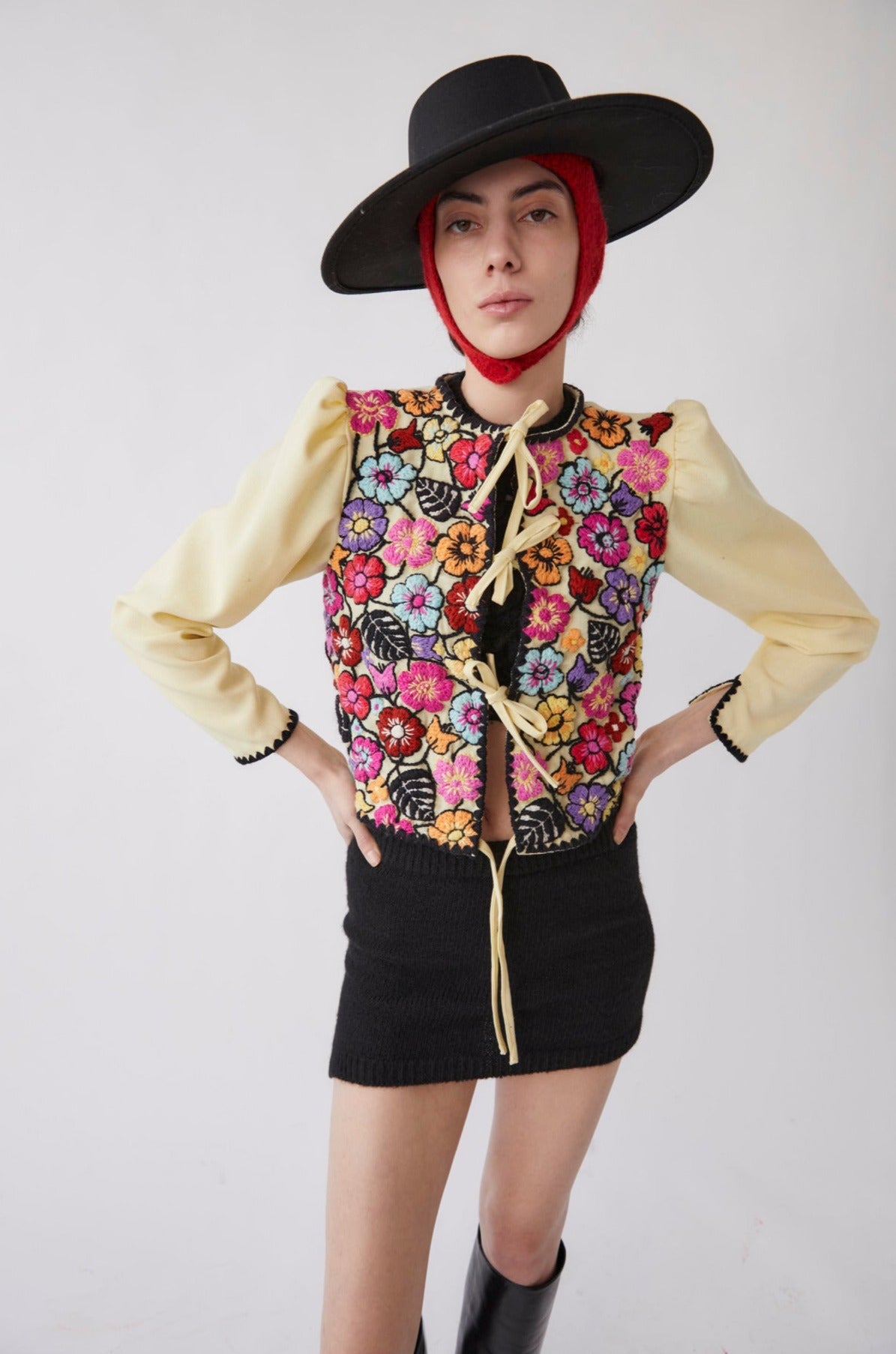 Endora Hand Embroidered Blouse