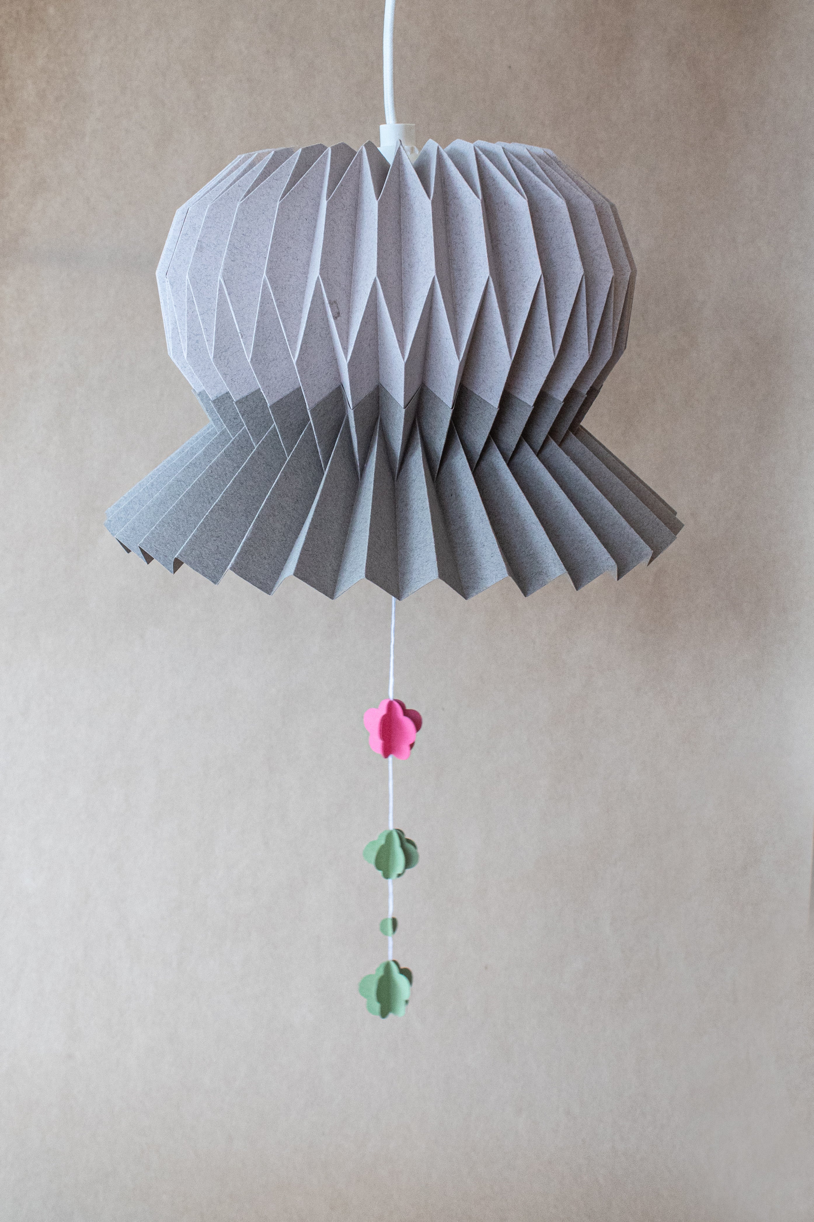 Paper Flower Pendant