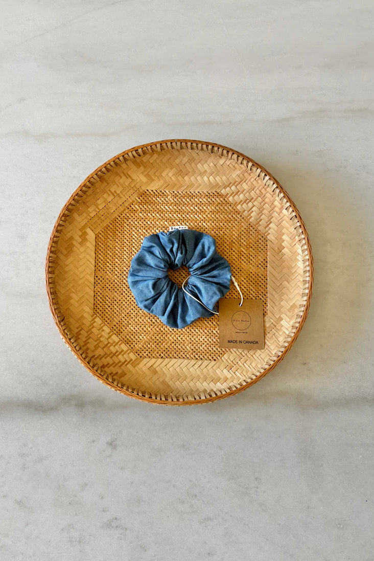 *Billy Bamboo - Denim Indigo Scrunchie