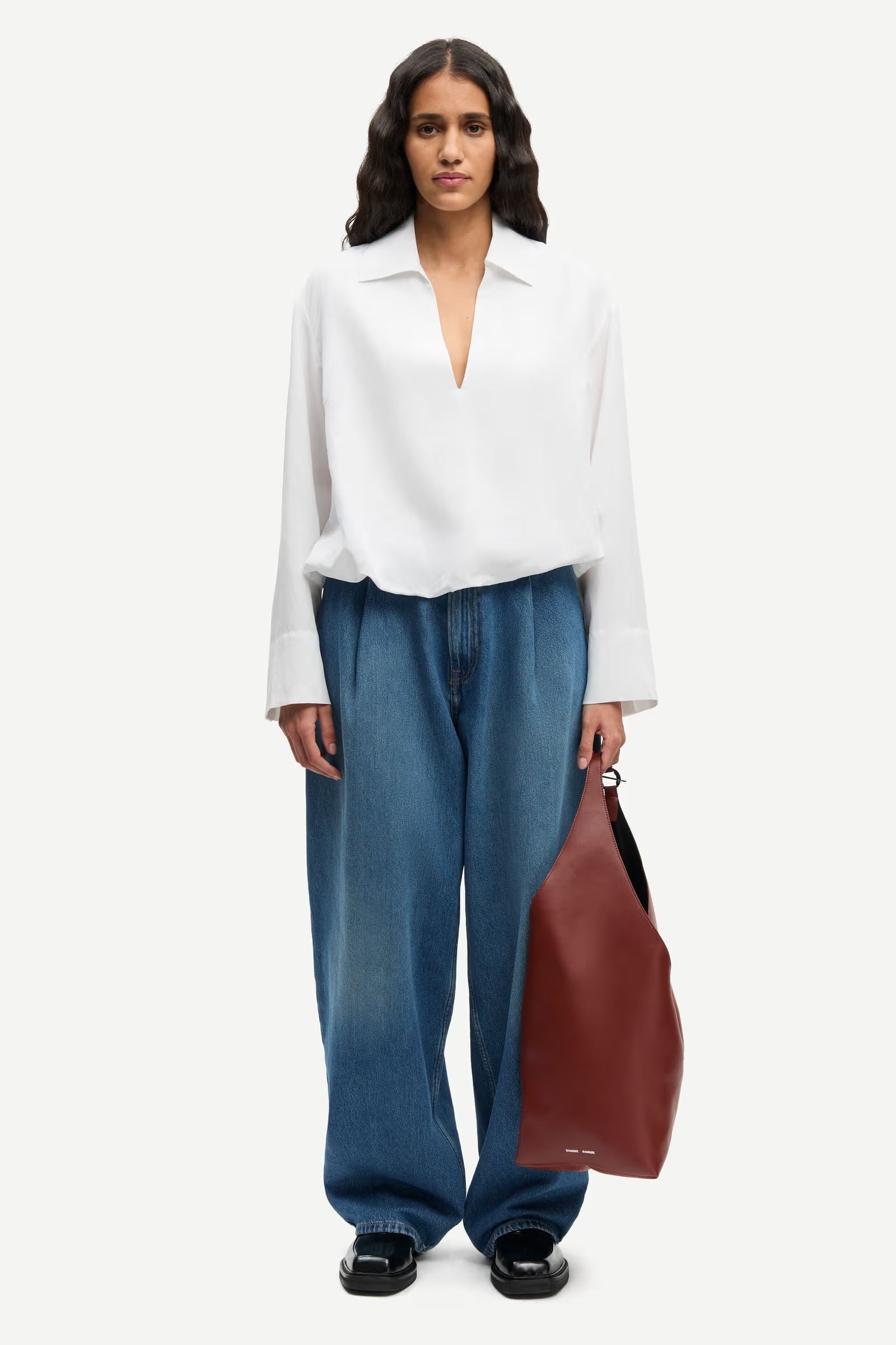 Saharper Pleat Jeans