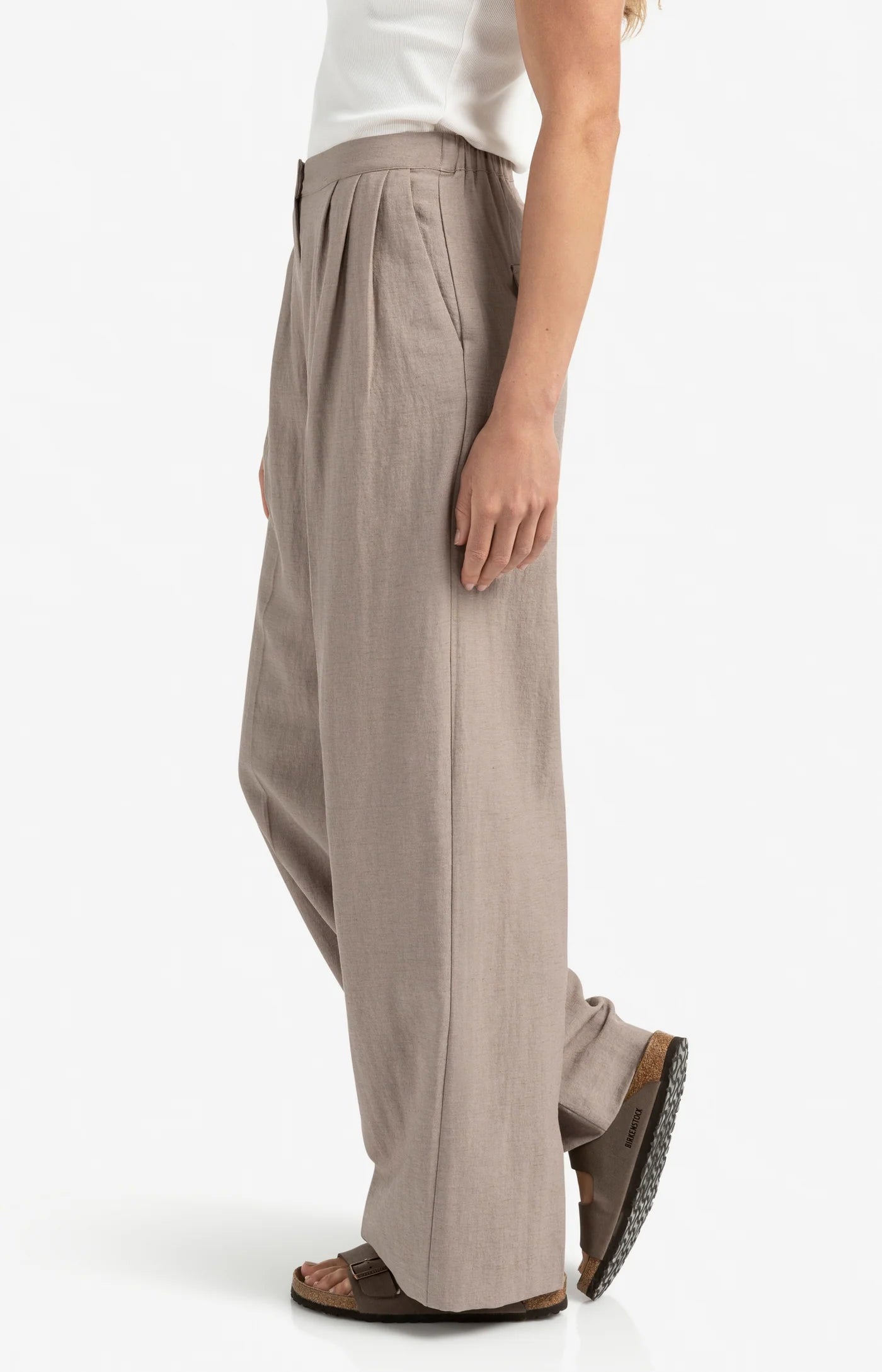 Structured Woven Trouser
