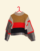*Iamlam Throw A Log On The Fire Sweater