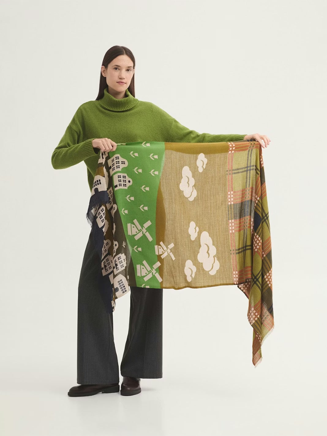 Dutch Landscape Foulard