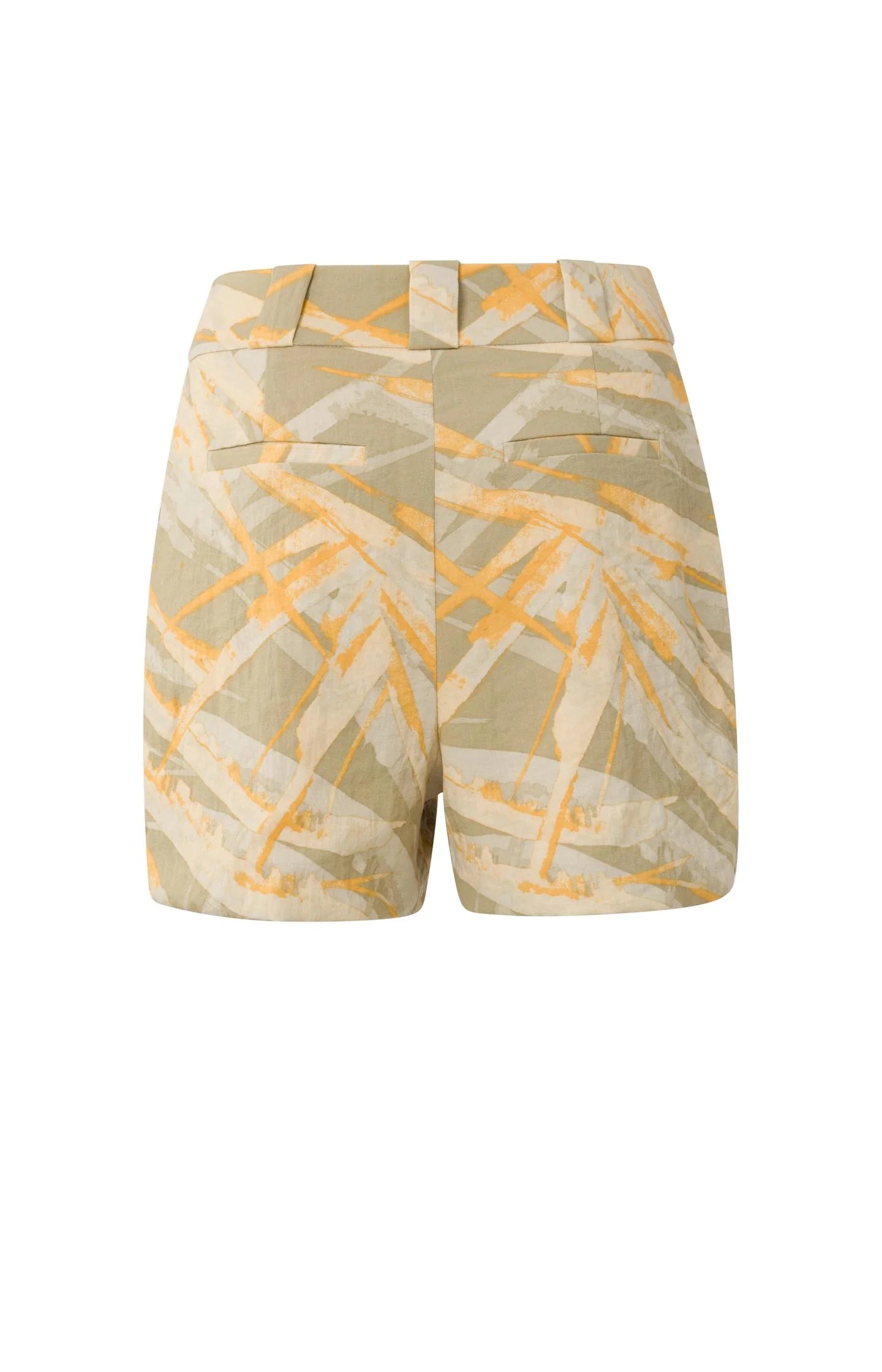 Woven Printed High Waisted Short