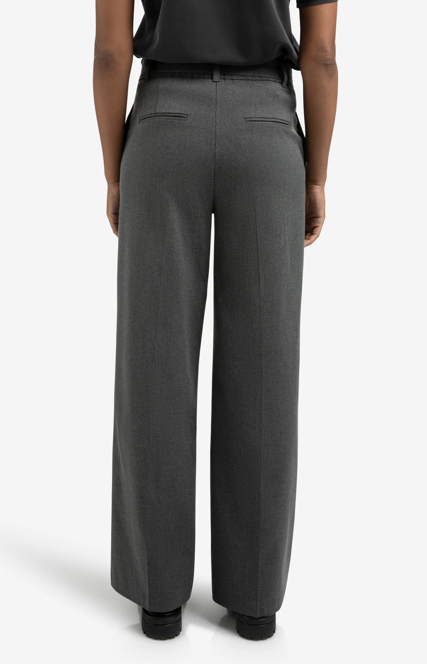 Woven Wide Leg Trouser