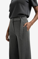 Woven Wide Leg Trouser