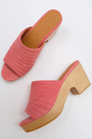 Open Toe Ribbed Clog