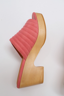 Open Toe Ribbed Clog