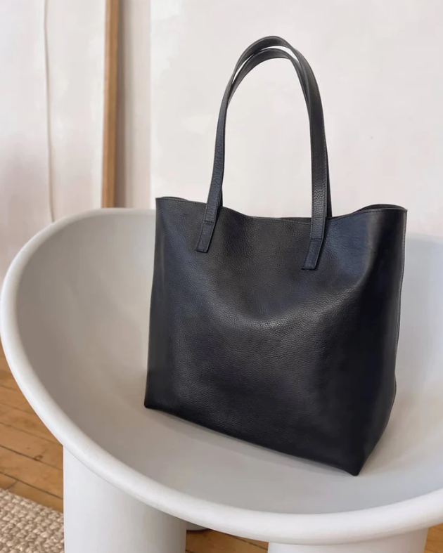 Kynlee Leather Tote