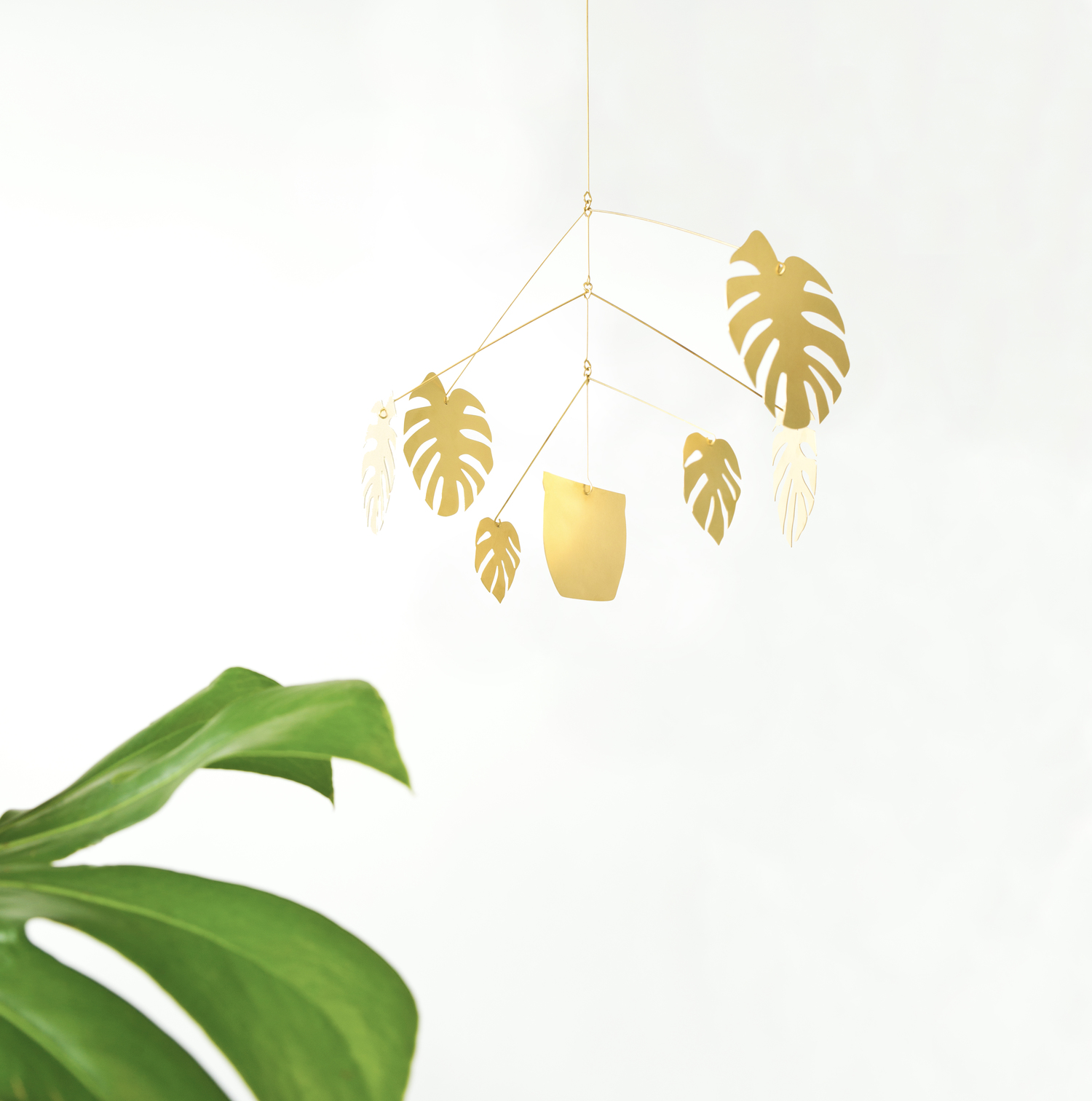 Brass Plant Mobile - Frock Toronto