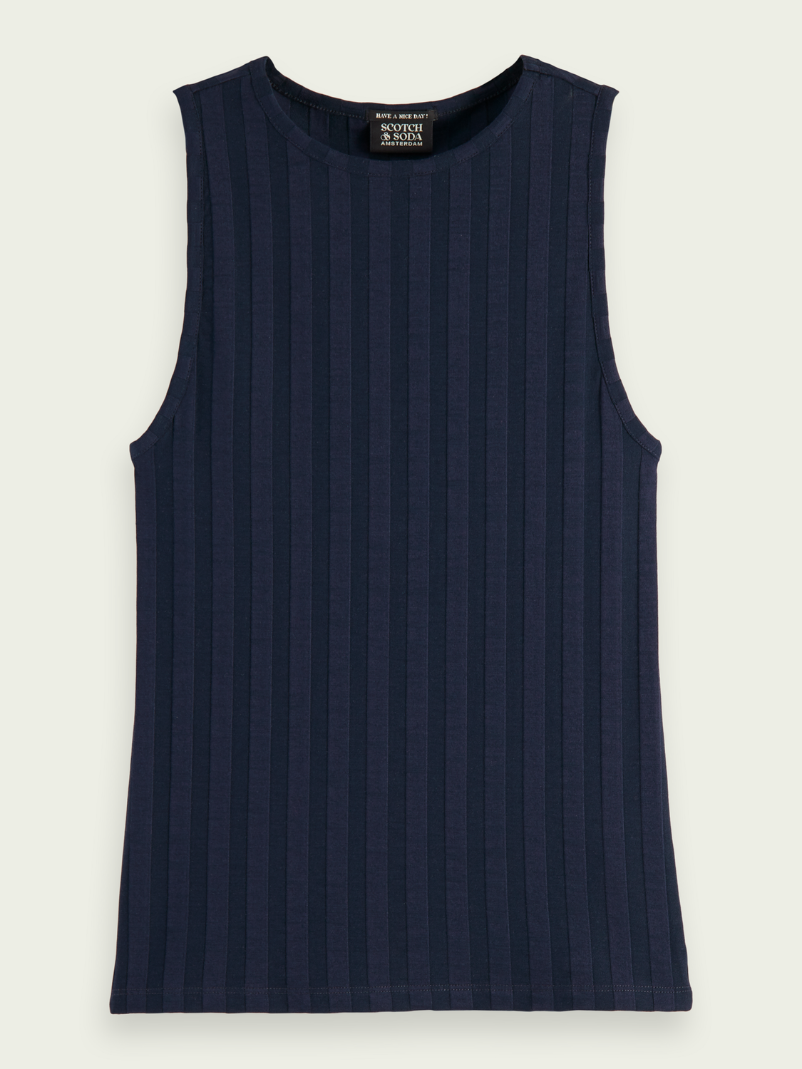 High Crewneck Tank